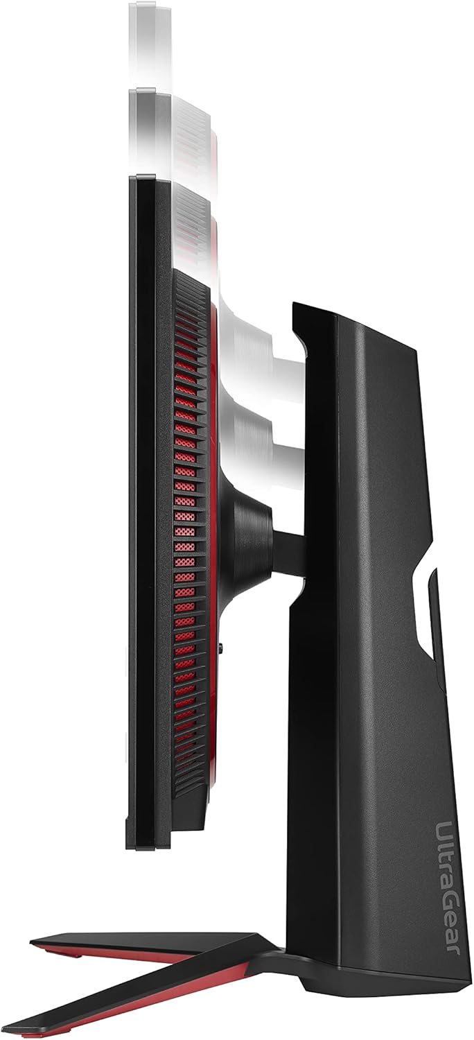 LG 27GP750-B 27” Ultragear FHD (1920 x 1080) IPS Gaming Monitor w/ 1ms Response Time & 240Hz Refresh Rate, NVIDIA G-SYNC Compatible with AMD FreeSync Premium, Thin Bezel, Tilt/Height/Pivot Adjustable - Image 7
