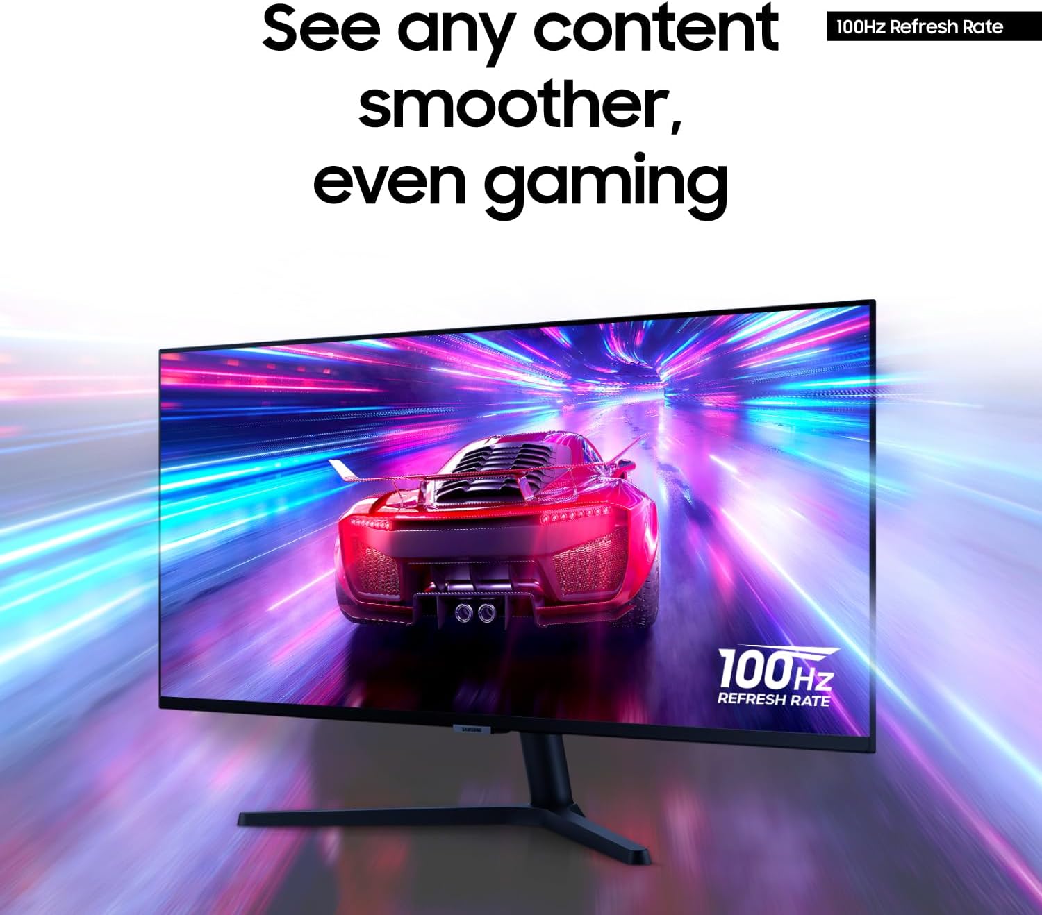 SAMSUNG 34" ViewFinity S50GC Series Ultra-WQHD Monitor, 100Hz, 5ms, HDR10, AMD FreeSync, Eye Care, Borderless Design, PIP, PBP, LS34C502GANXZA, 2023, Black - Image 4
