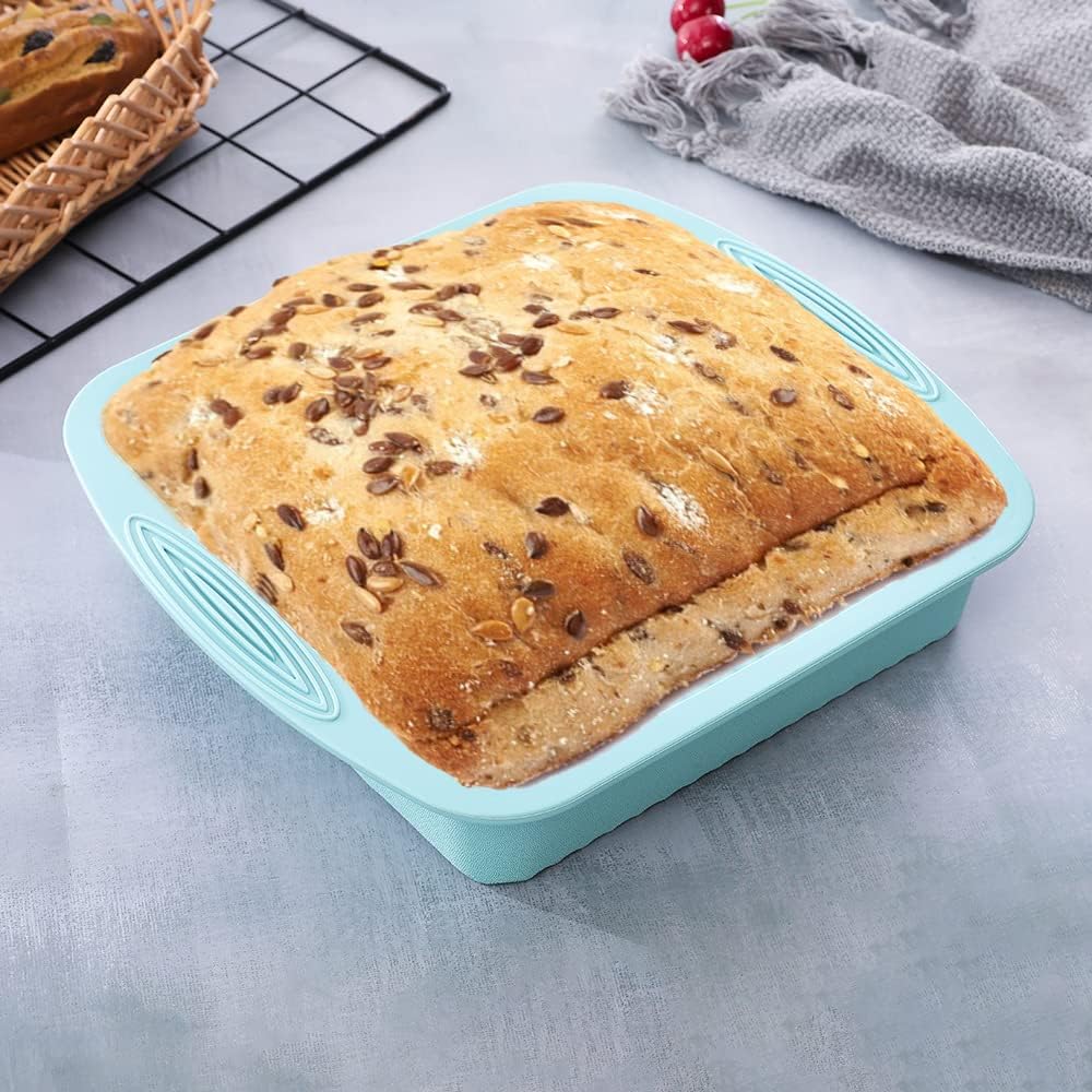 30pcs Nonstick Silicone Bakeware Set With Baking Pan, Cake Molds, Baking Sheet, Donut Pan, Muffin Pan,Cake Pan, And 24 Pack Silicone Cupcake Mold Baking Cups - Image 4