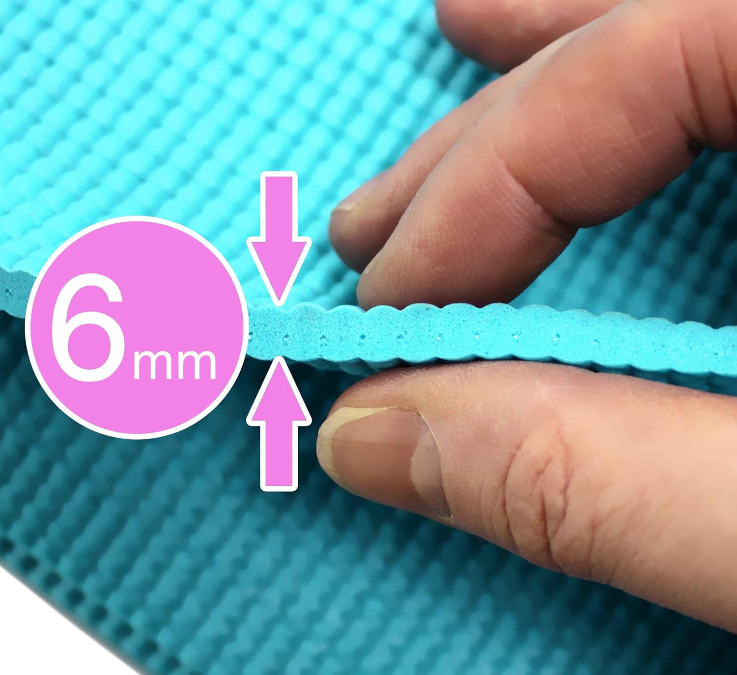 VViViD Folding Travel Yoga & Exercise Mat, With Water-Proof Carry Bag - Image 4