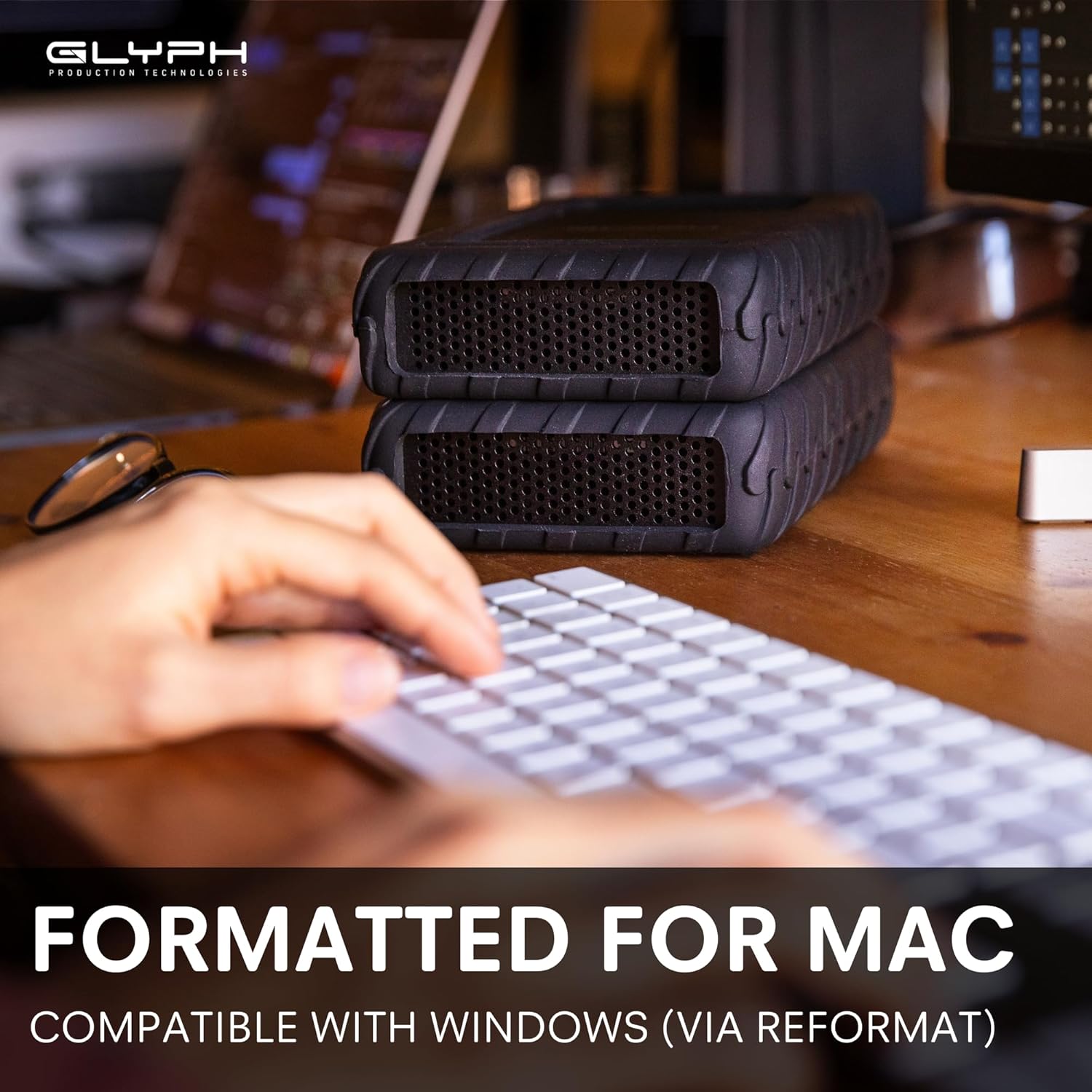 Glyph BlackBox Pro External Hard Drive 7200 RPM, USB-C (3.1,Gen2) (20TB) - Image 5