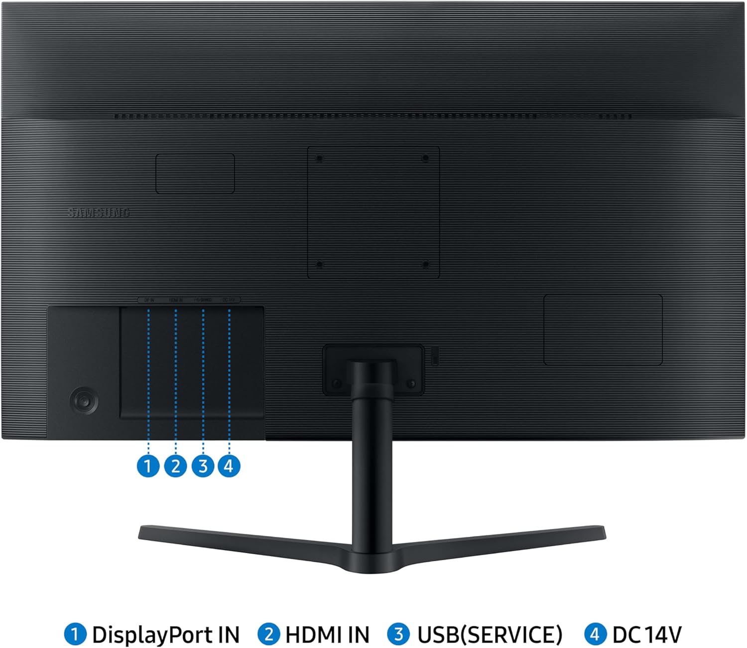 SAMSUNG 32-Inch Flat Computer Monitor, 75Hz, Borderless Display, AMD FreeSync, Game Mode, Advanced Eye Care, HDMI and DisplayPort, LS32B304NWNXGO, 2024 - Image 8