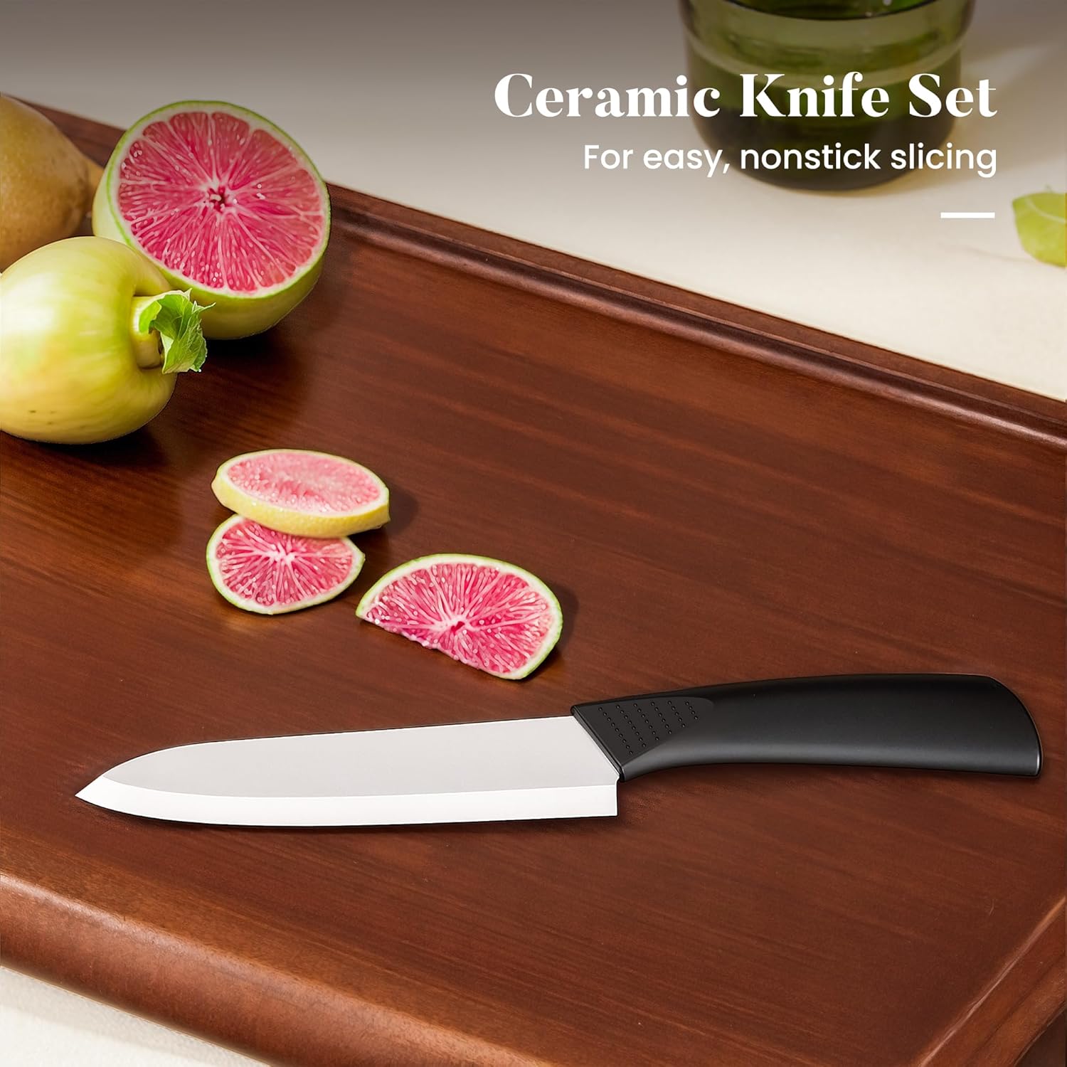 Kitchen Induction Cookware & Bakeware Set - 30 Piece Black Granite Cooking Pans Set, Non-Stick Pots and Pans Set - Image 6