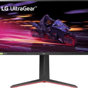 LG 27GP750-B 27” Ultragear FHD (1920 x 1080) IPS Gaming Monitor w/ 1ms Response Time & 240Hz Refresh Rate, NVIDIA G-SYNC Compatible with AMD FreeSync Premium, Thin Bezel, Tilt/Height/Pivot Adjustable