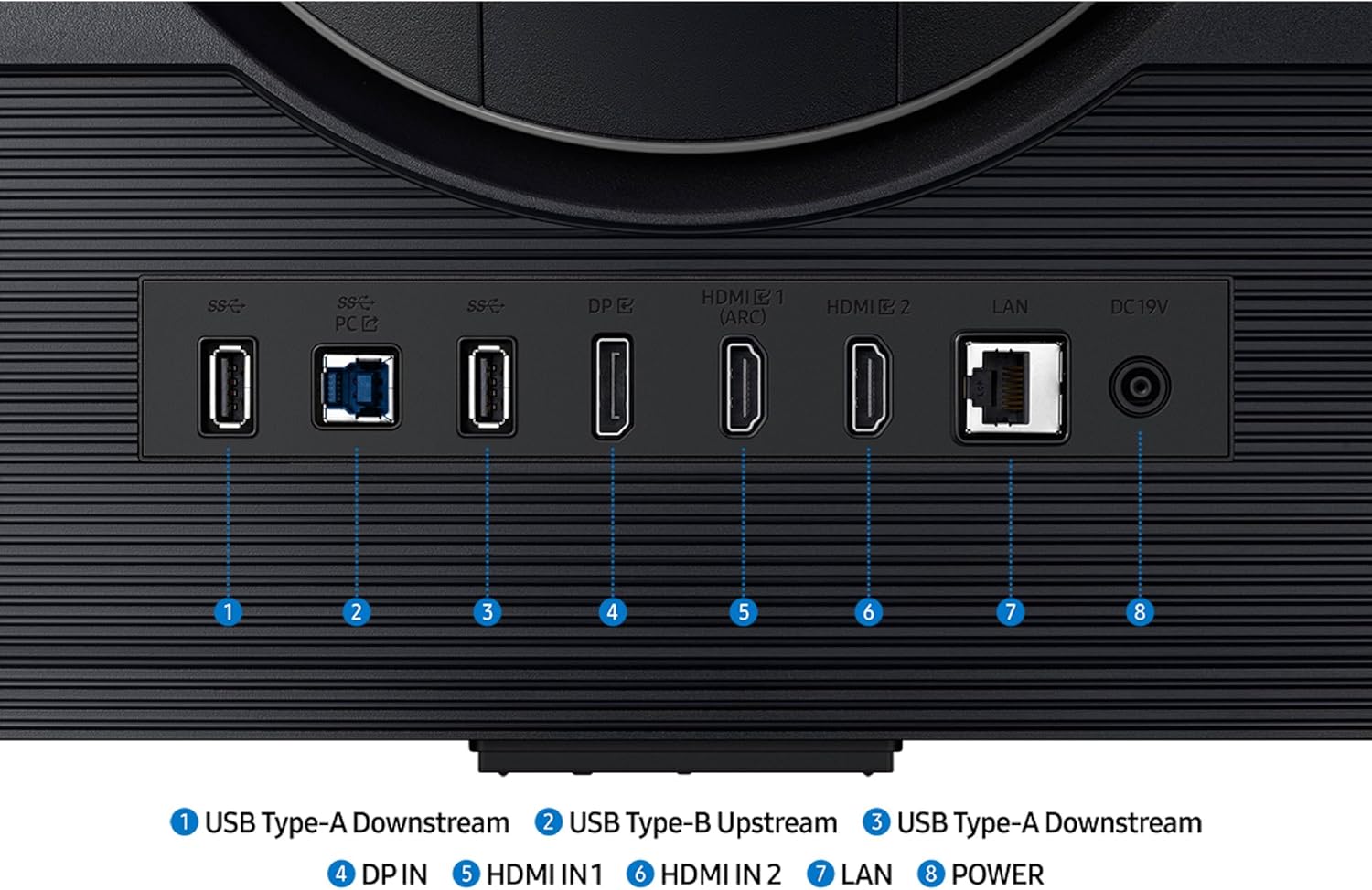 Samsung 32” Odyssey G7 (G70D) 4K UHD IPS 144Hz 1ms(GtG) Smart Gaming Monitor, G-Sync Compatible, AMD Freesync Premium, Vivid Colors, Adjustable Stand, Black Equalizer, LS32DG702ENXZA - Image 10