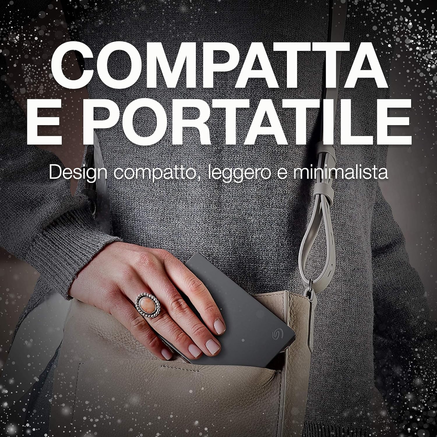 Seagate Basics Portable Hard Drive 1TB External Hard Drive, USB 3.0, STJL1000400 (Renewed) - Image 2