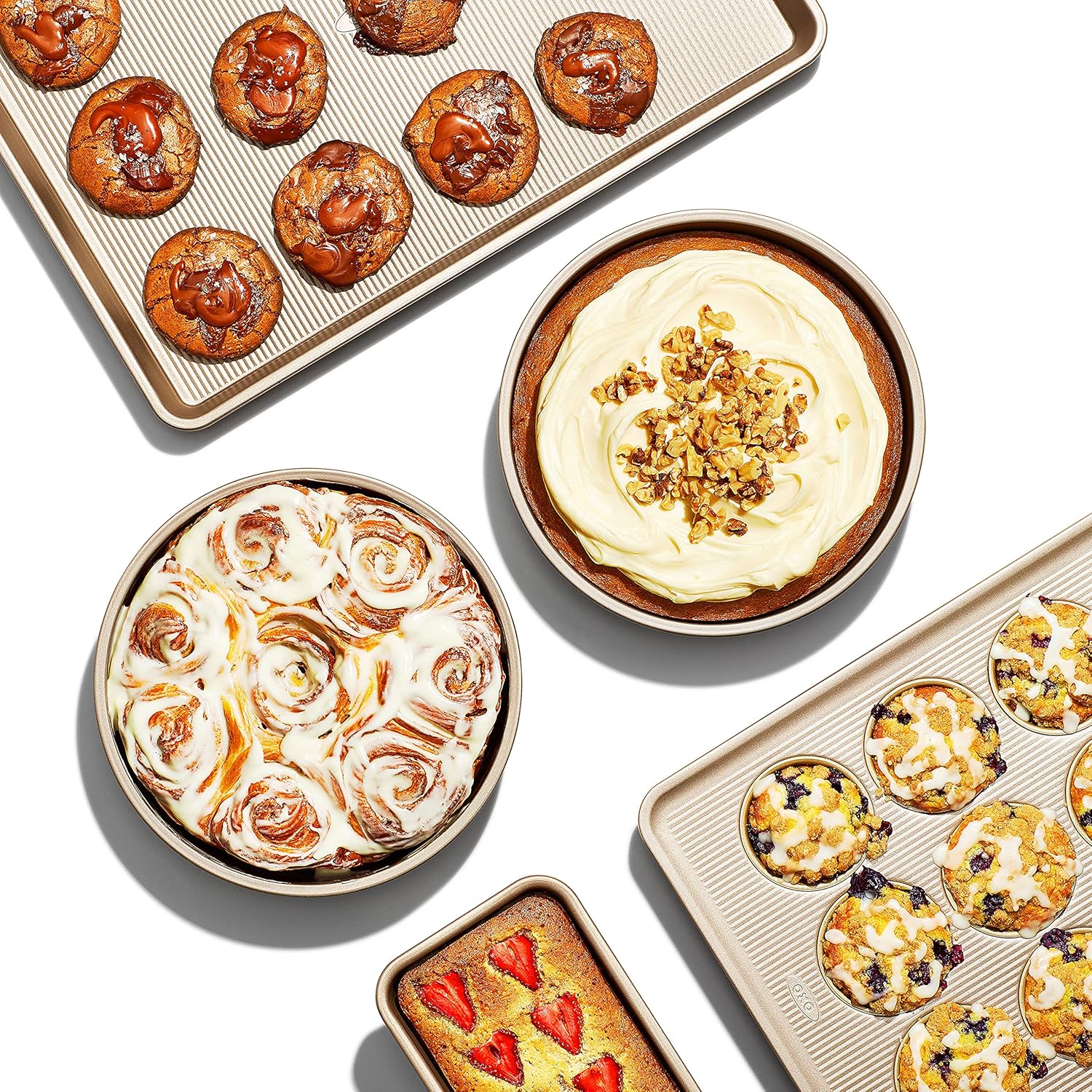 OXO Good Grips Non-Stick Pro 5 Piece Metal Bakeware Set - Image 8