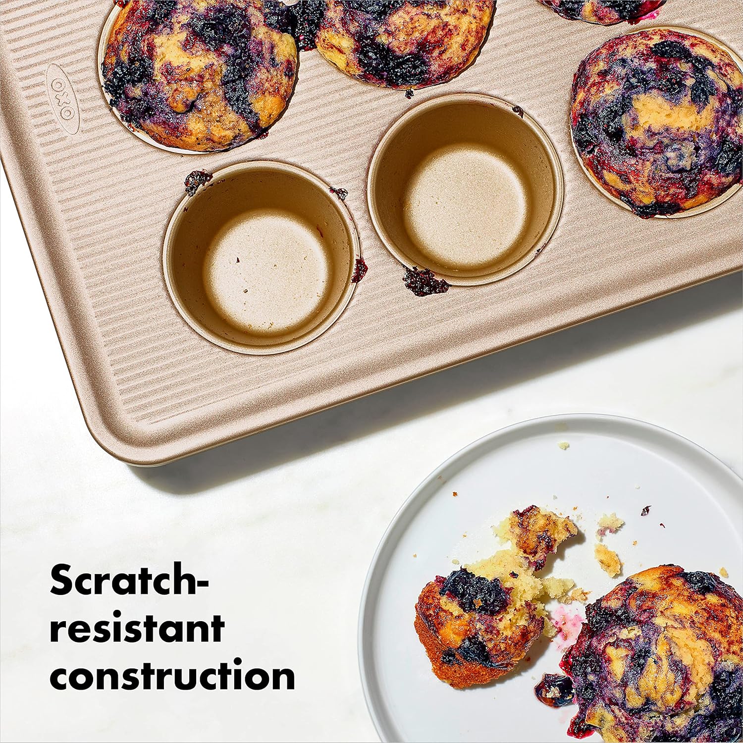 OXO Good Grips Non-Stick Pro 5 Piece Metal Bakeware Set - Image 5