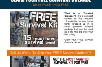 Give away this Survival Kit and earn 75% commissions