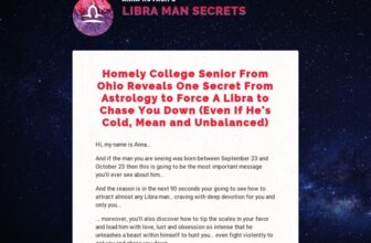 Libra Man Secrets by Astrologer Anna Kovach – Astrology Book