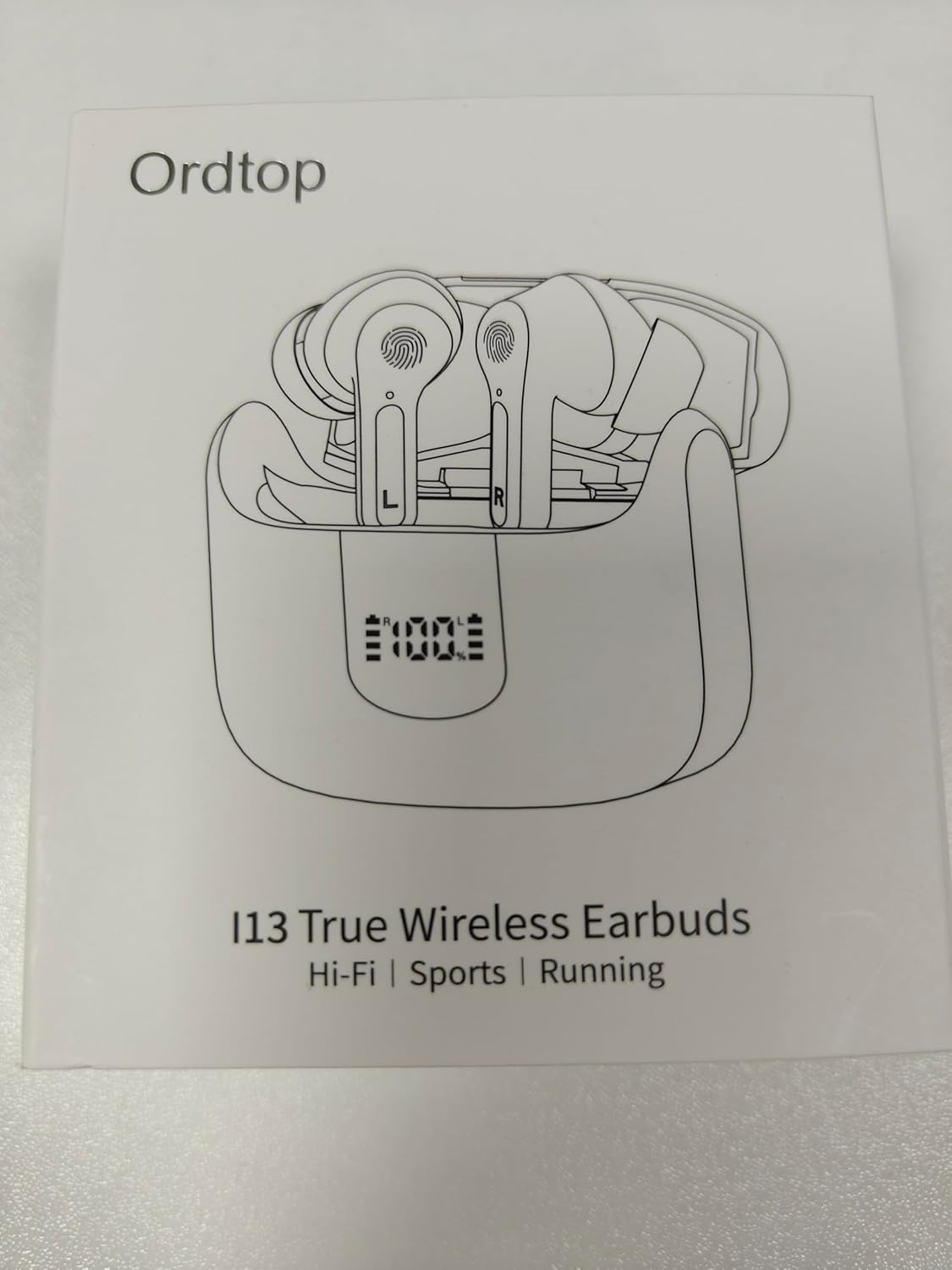 Wireless Earbuds, Bluetooth 5.4 Headphones 2025 NEW Ear Buds 40H Bass Stereo in-Ear Earphones ENC Noise Cancelling Earbuds with 4 HD Mic, USB-C LED Display IP7 Waterproof Sport Headset for Android iOS - Image 9