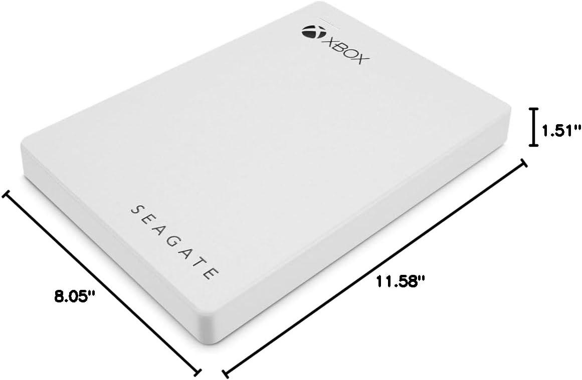 Seagate STEA2000417 2 TB Portable Hard Drive - External - White - Image 5