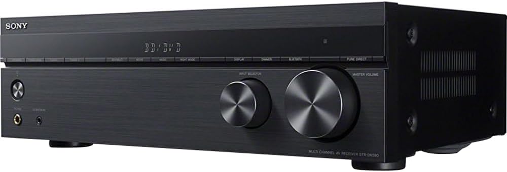 Sony STRDH590 5.2 Multi-Channel 4k HDR AV Receiver with Bluetooth Bundle with 3 YR CPS Enhanced Protection Pack - Image 3