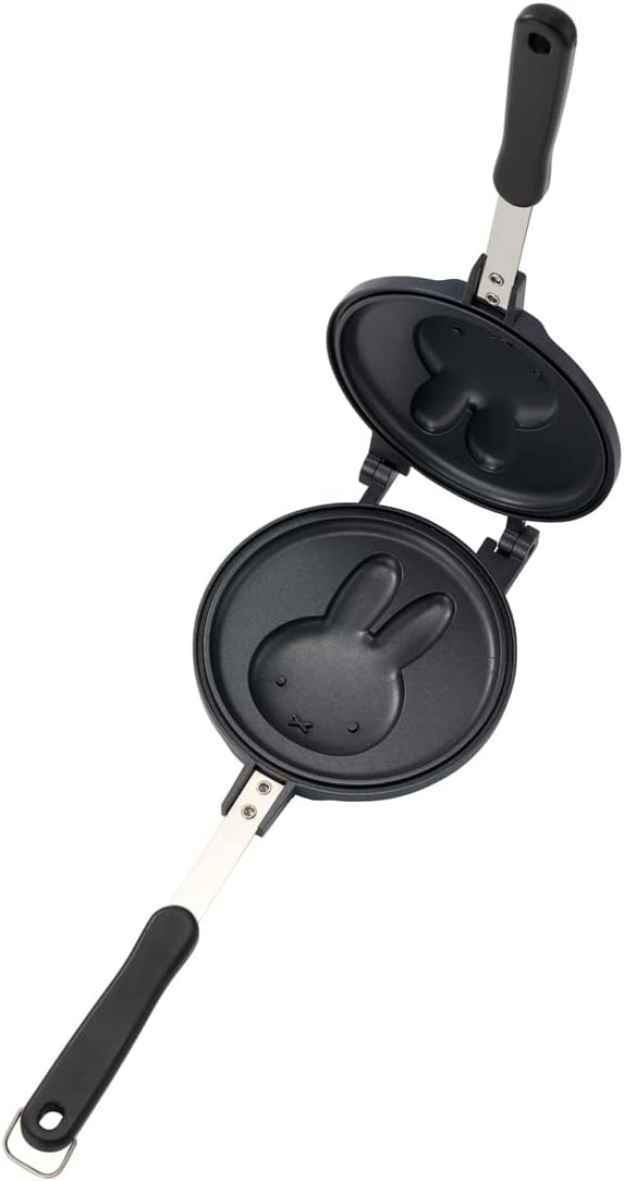 Skater ALHOC1-A Pancake Maker, Fun for Parents and Children, Direct Fire, Aluminum, Miffy Easy Care - Image 3