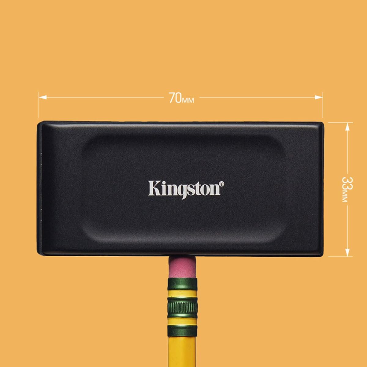 Kingston XS1000 1TB SSD | Pocket-Sized | USB 3.2 Gen 2 | External Solid State Drive | Up to 1050MB/s | SXS1000/1000G - Image 5