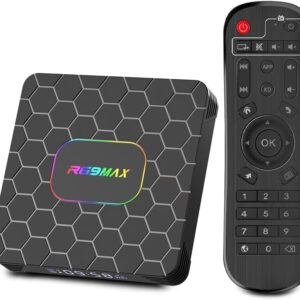 Android 14 TV Box 2025, R69 Max Android Box with 4GB RAM 32GB ROM RK3528 Quad-Core for Smart TV, 8K HD Video Decoding & HDR 10 Video Output ，Support WiFi6 2.4Ghz/5.0Ghz BT 5.0 TV Box