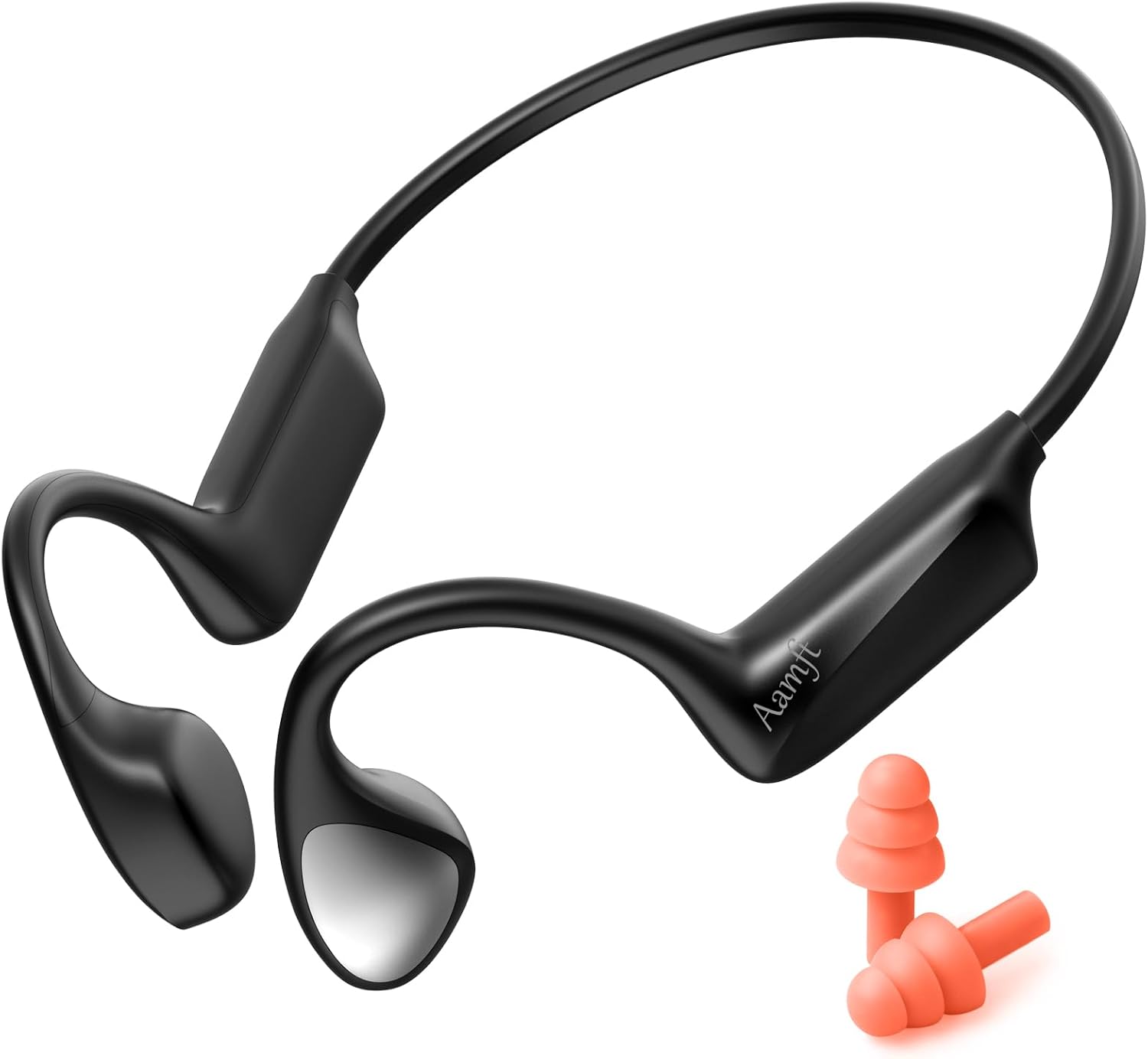 Bone Conduction Headphones - Bluetooth 6.0 Open Ear Headphones, Comfort Fit Wireless Headphones with Mic, 10hrs Playtime, IPX6 Sweatproof, Lightweight,Premium Loud Sound for Running,Sport,Travel