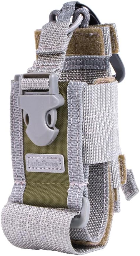 Ulefone Armor Molle Holster Cover Case for Most Phone/Radio Gray for Ulefone Armor 34 pro Armor 33 PRO 29 PRO 28 Ultra 27T PRO 26 Ultra Armor 24 X16 PRO X32 Rugged Smartphone