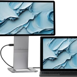 SOTSU FlipAction Touch 14″ Premium Portable Monitor SFA14TCMG | FHD IPS Pivoting Dual Laptop Screen | Touchscreen for Cellphone, Gaming, and Travel | PC, Chrome, Android, DeX Compatible