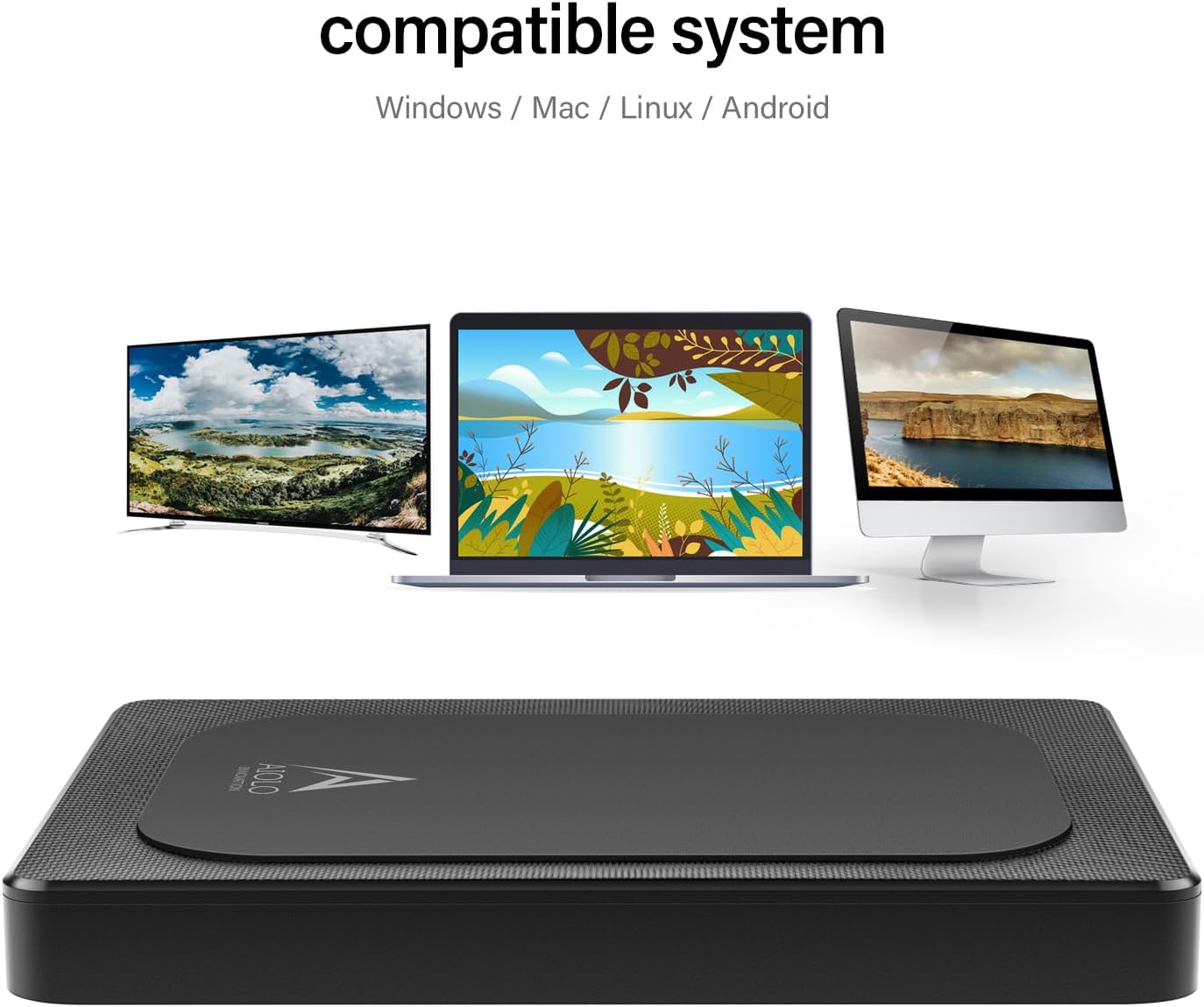 500GB External Hard Drive Ultra Slim Portable HDD-USB 3.0 for PC, Mac, Laptop, PS4, Xbox one,Xbox 360 HD-A4 - Image 3