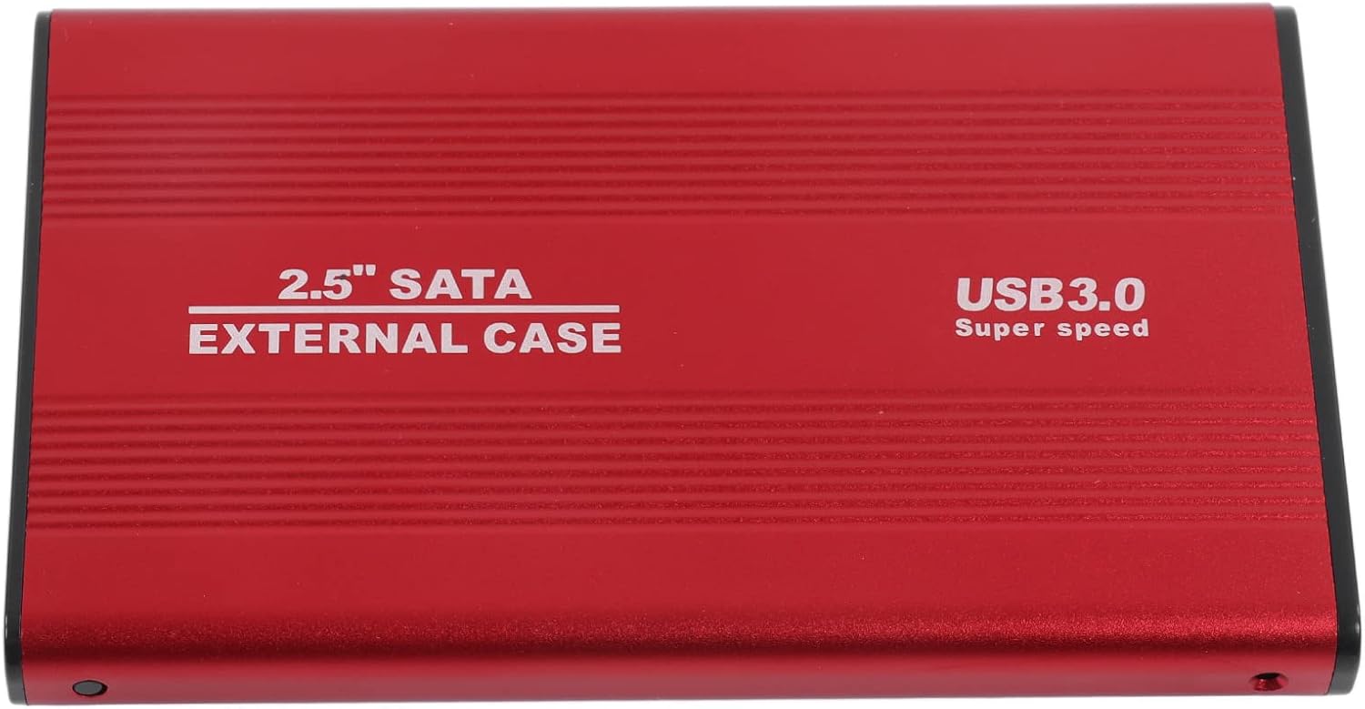 External Hard Drive Portable Mobile Ultrathin External Hard Drive Portable HDD External HDD Hard Drive Enclosure USB 3.0 External Hard Drive 2.5 Inch HDD Case High Speed Data