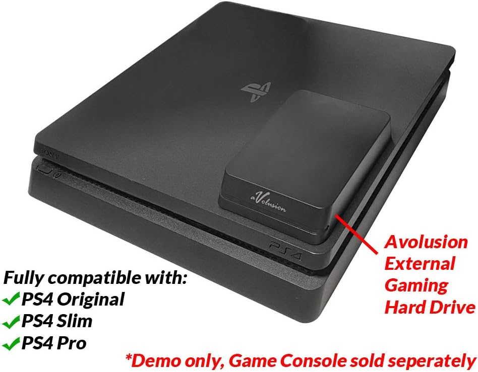 Avolusion X1 1TB USB 3.0 Portable External Gaming Hard Drive (for PS4, Pre-Formatted) HD250U3-X1-1TB-PS - 2 Year Warranty - Image 5