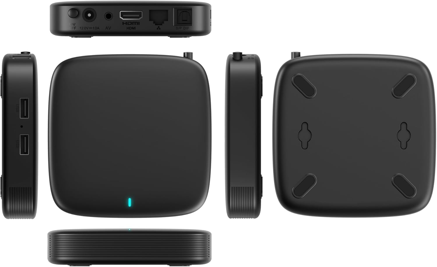 MAG555 Streaming Media Player Google TV™ 2025 | 4K HDR | Voice Remote | Dual-Band Wi-Fi | Chromecast Built-in | HDMI + AV Output - Image 3