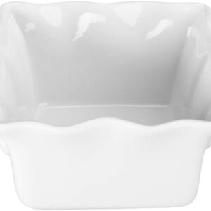 BIA Cordon Bleu 900579S2SIOC Everyday Bakeware Wavy Square Baker, Set of 2, 16 Oz.