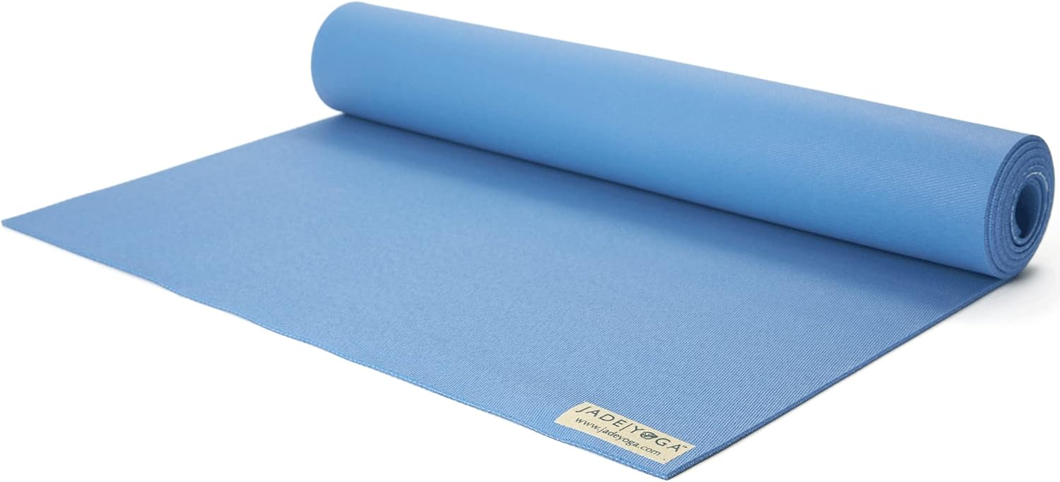 Jade Fusion Yoga Mat, Luxurious Comfort & Sturdy Workout Mats for Home Gym, 68" and 74" Yoga Mat Thick, Non-Slip Workout Mat with Extra Strong Grip, US Made Yoga Mats