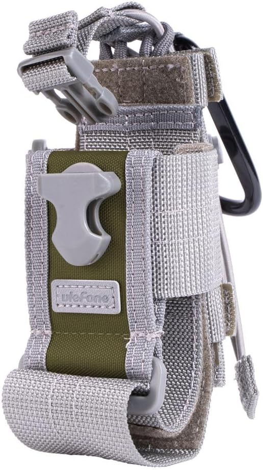 Ulefone Armor Molle Holster Cover Case for Most Phone/Radio Gray for Ulefone Armor 34 pro Armor 33 PRO 29 PRO 28 Ultra 27T PRO 26 Ultra Armor 24 X16 PRO X32 Rugged Smartphone - Image 3
