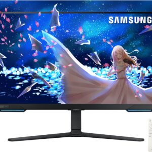 Samsung 28” Odyssey 4K UHD(3840×2160) Gaming Monitor | Smart TV | Game BAR | Built-in Speakers | HDR 400, 144Hz, 1ms | FreeSync Premium Pro Compatible and G-Sync | Wi-Fi 5 | Includes Remote Control