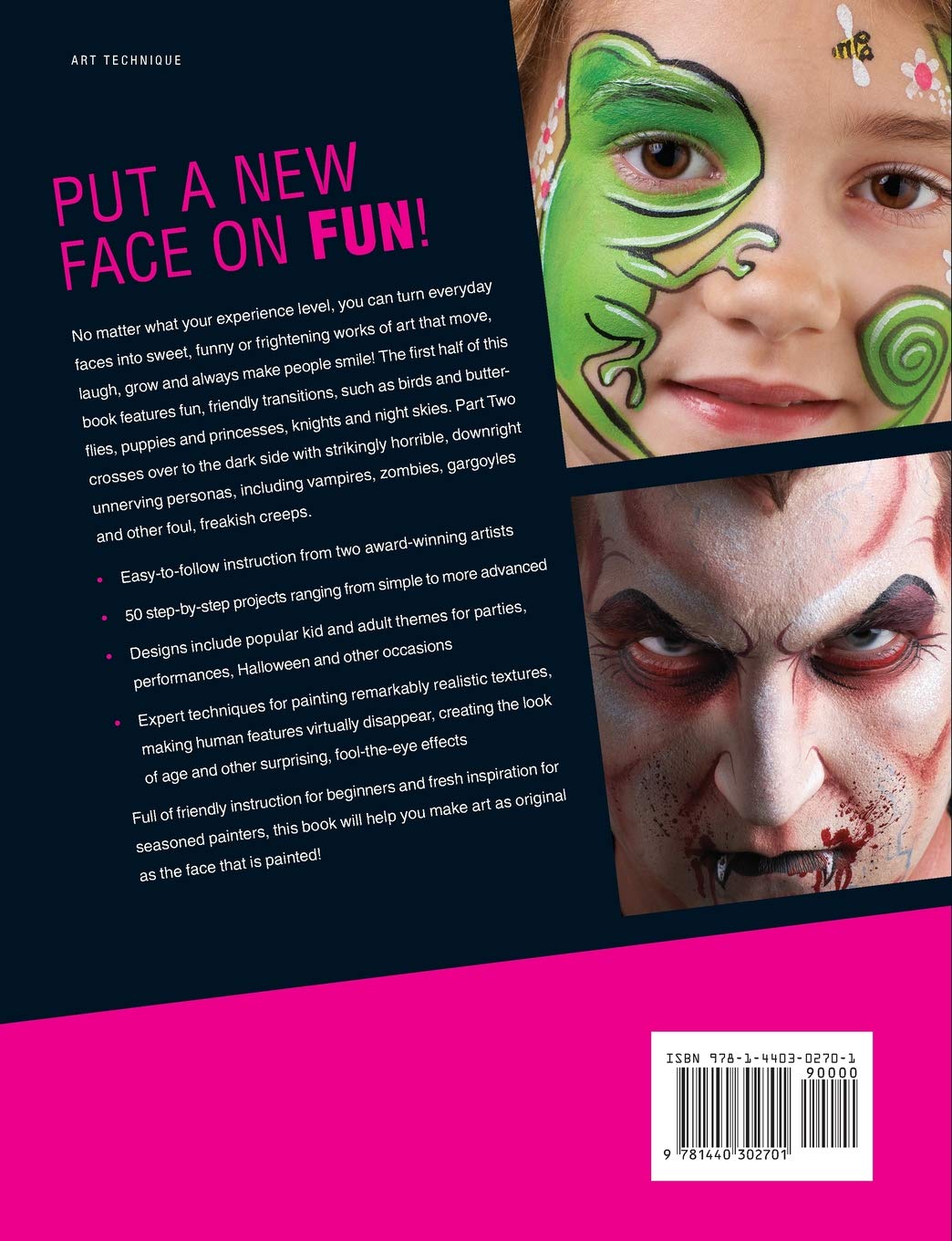 Extreme Face Painting: 50 Friendly & Fiendish Step-by-Step Demos - Image 2