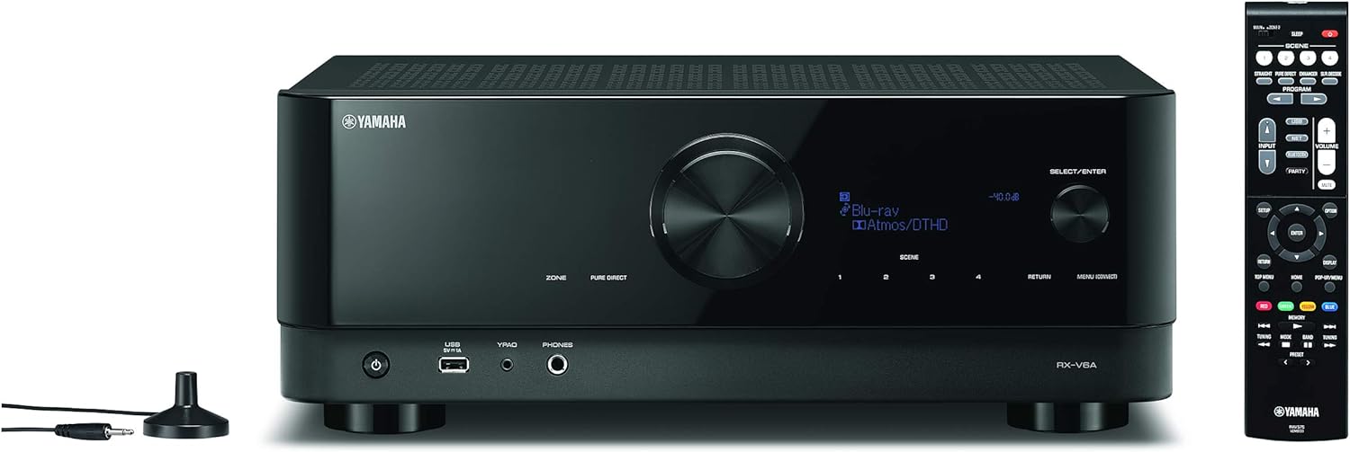 YAMAHA RX-V6A 7.2-Channel AV Receiver with MusicCast - Image 4