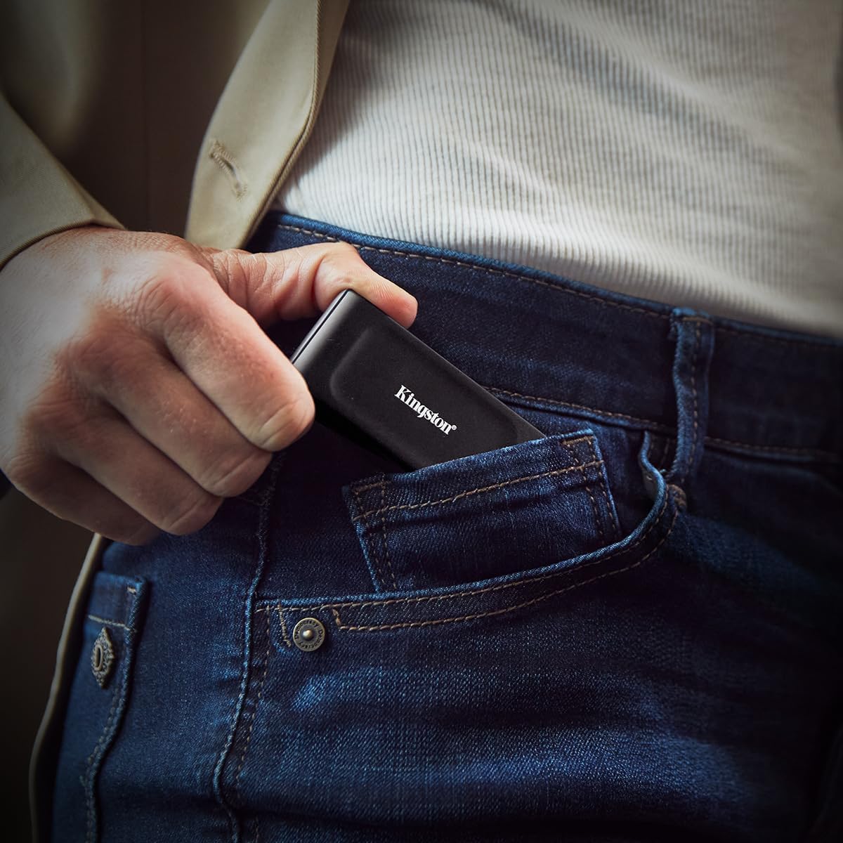 Kingston XS1000 1TB SSD | Pocket-Sized | USB 3.2 Gen 2 | External Solid State Drive | Up to 1050MB/s | SXS1000/1000G - Image 6