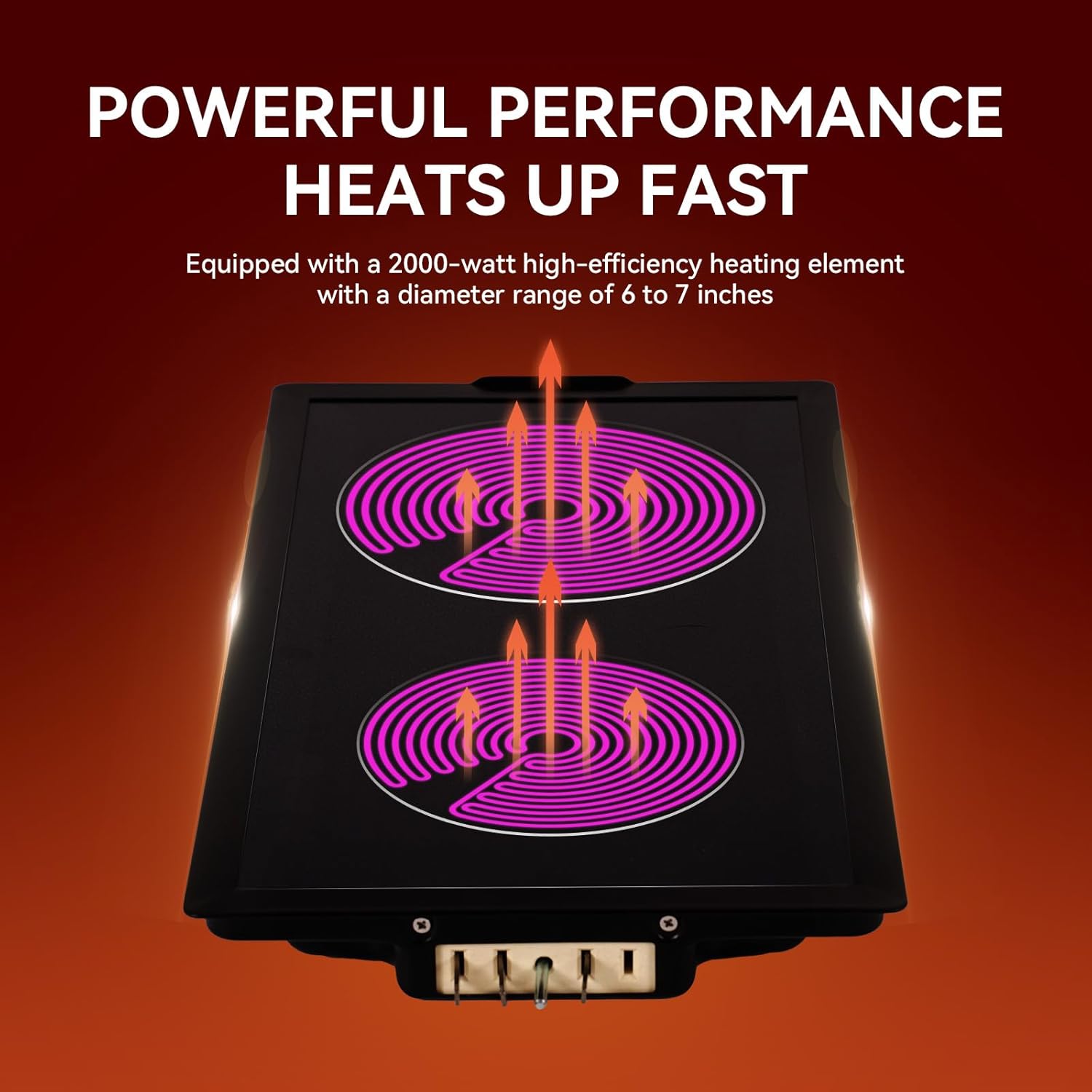 A122B Electric Slide-in Ranges, with Ceran glass-ceramic surface, Compatible with Jenn-Air Designer Series cook-tops and ranges, Black, similar to JEA8120ADB - Image 3