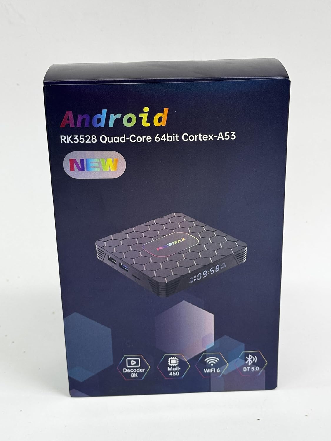 Android 14 TV Box 2025, R69 Max Android Box with 4GB RAM 32GB ROM RK3528 Quad-Core for Smart TV, 8K HD Video Decoding & HDR 10 Video Output ,Support WiFi6 2.4Ghz/5.0Ghz BT 5.0 TV Box - Image 10