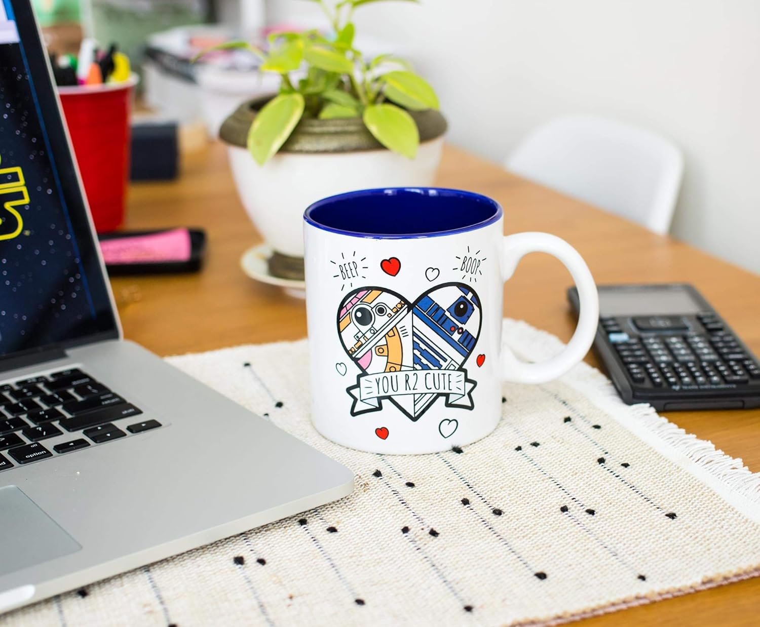 Star Wars Exclusive You R2 Cute Jumbo Ceramic Coffee Mug | R2-D2 And BB-8, Disney Kitchen Accessories | Housewares, Drinkware For Home Bar Set | Holds 20 Ounces - Image 6