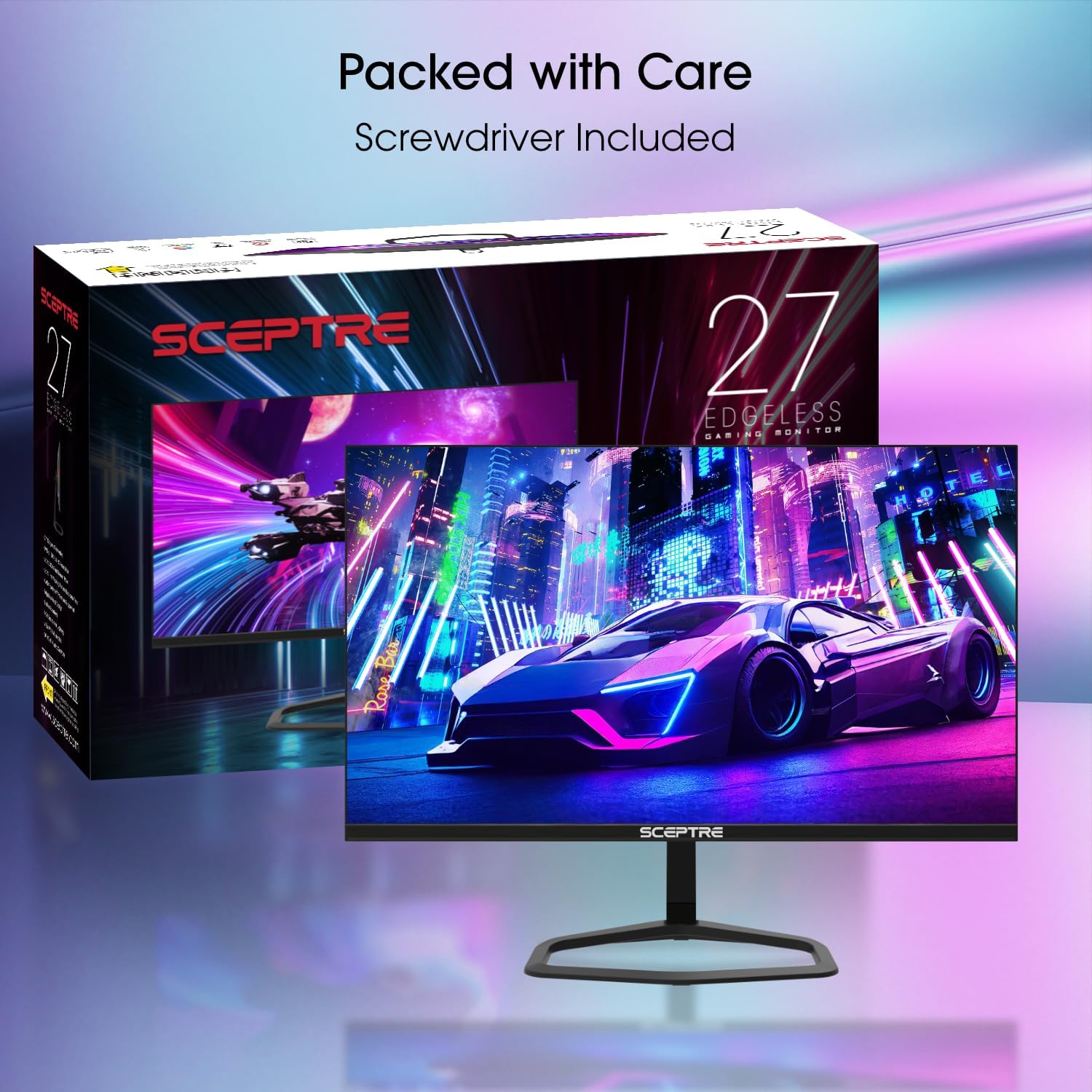 Sceptre 27 inch 240Hz Gaming Monitor AMD FreeSync Premium HDMI DisplayPort Build-in Speakers Machine Black 2024 (FWD240 Series) - Image 4
