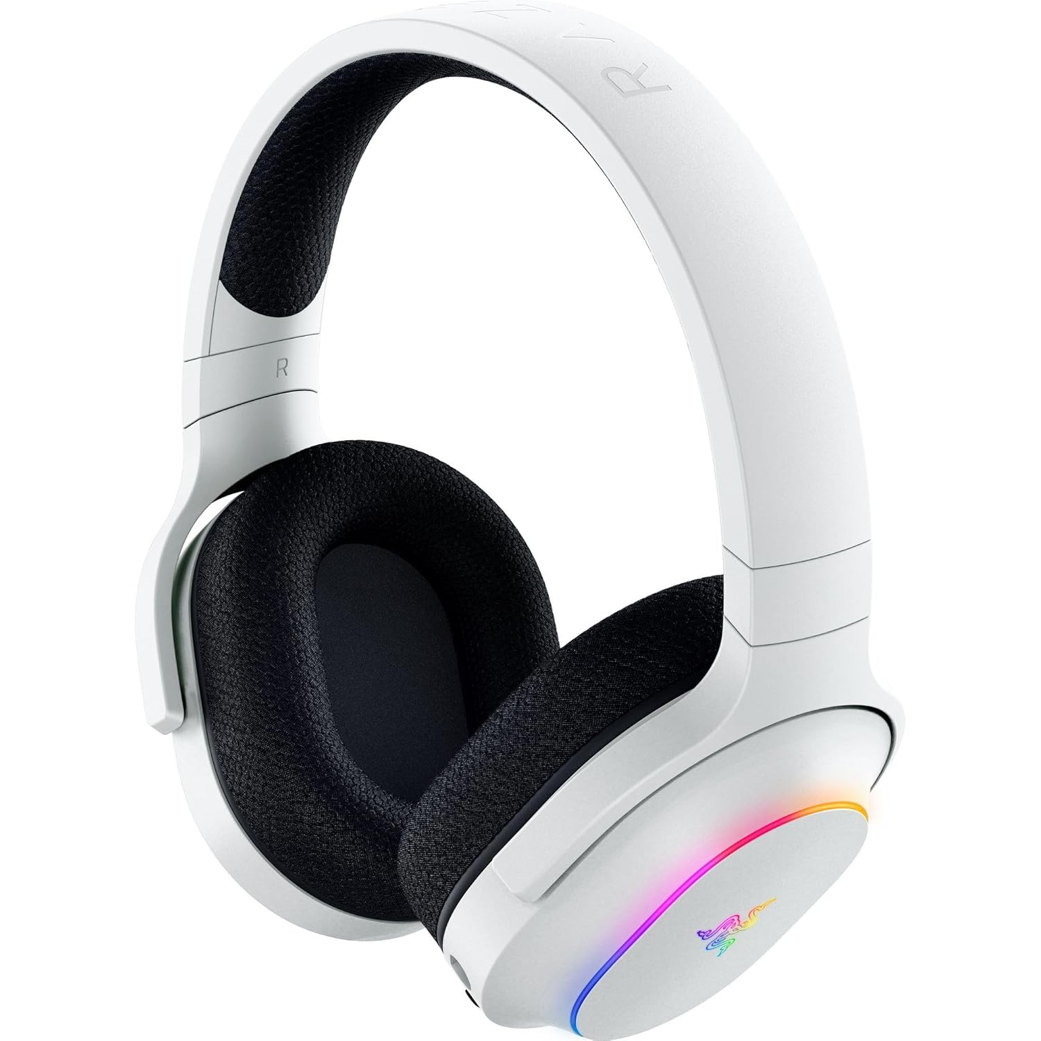 Razer Barracuda X Chroma Wireless Gaming Headset: 2.4GHz Wireless & Bluetooth - Lightweight - Chroma RGB - 40mm Drivers - Cardioid Mic - 70 Hr Battery - for PC, Mac, PS5, Switch 2, Smartphone - White - Image 9