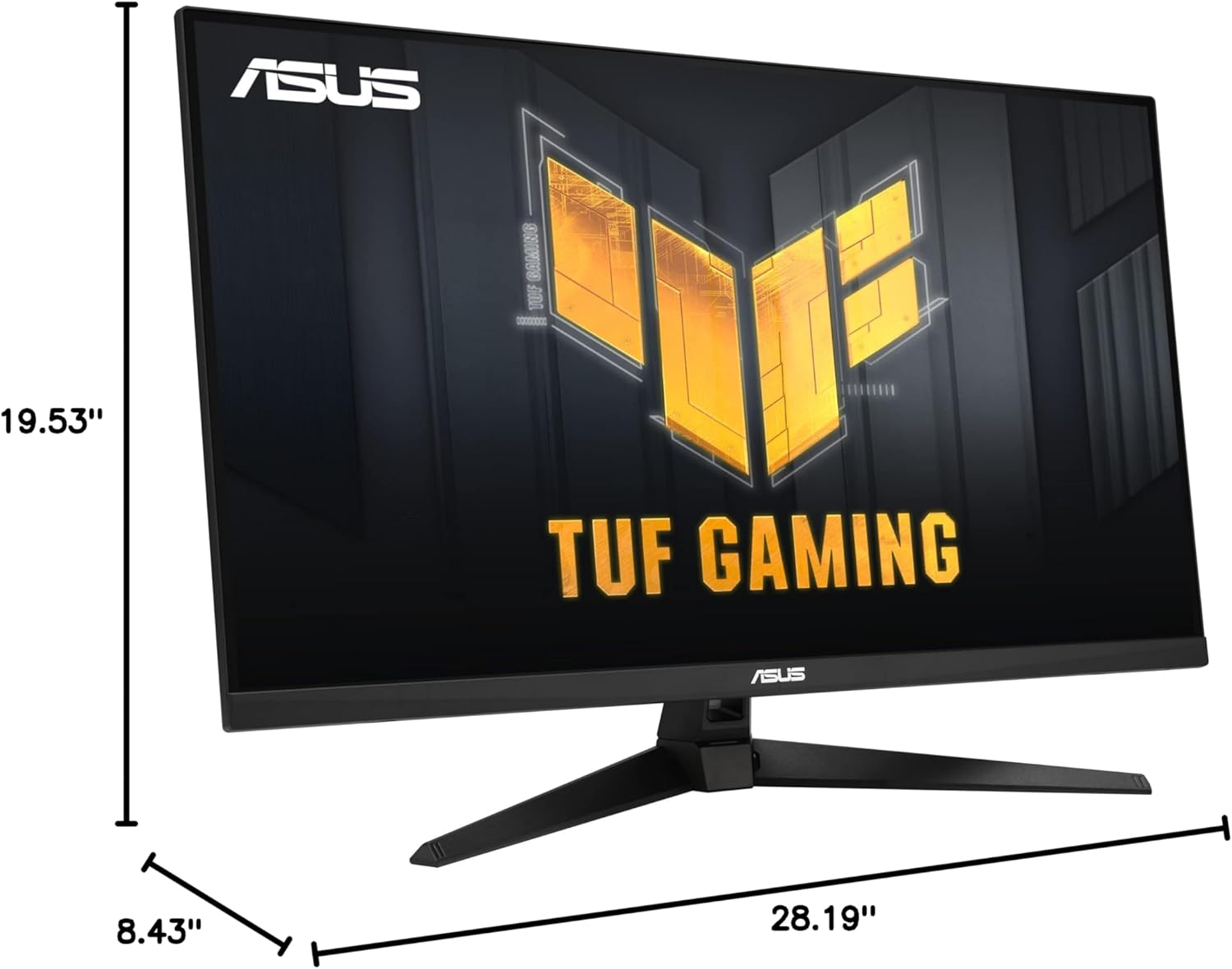 ASUS TUF Gaming 32” (31.5” viewable) 4K HDR DSC Gaming Monitor (VG32UQA1A) - UHD (3840 x 2160), 160Hz, 1ms, Extreme Low Motion Blur Sync, Freesync Premium, HDMI2.1, Speakers, 120% sRGB, DisplayHDR 400 - Image 14