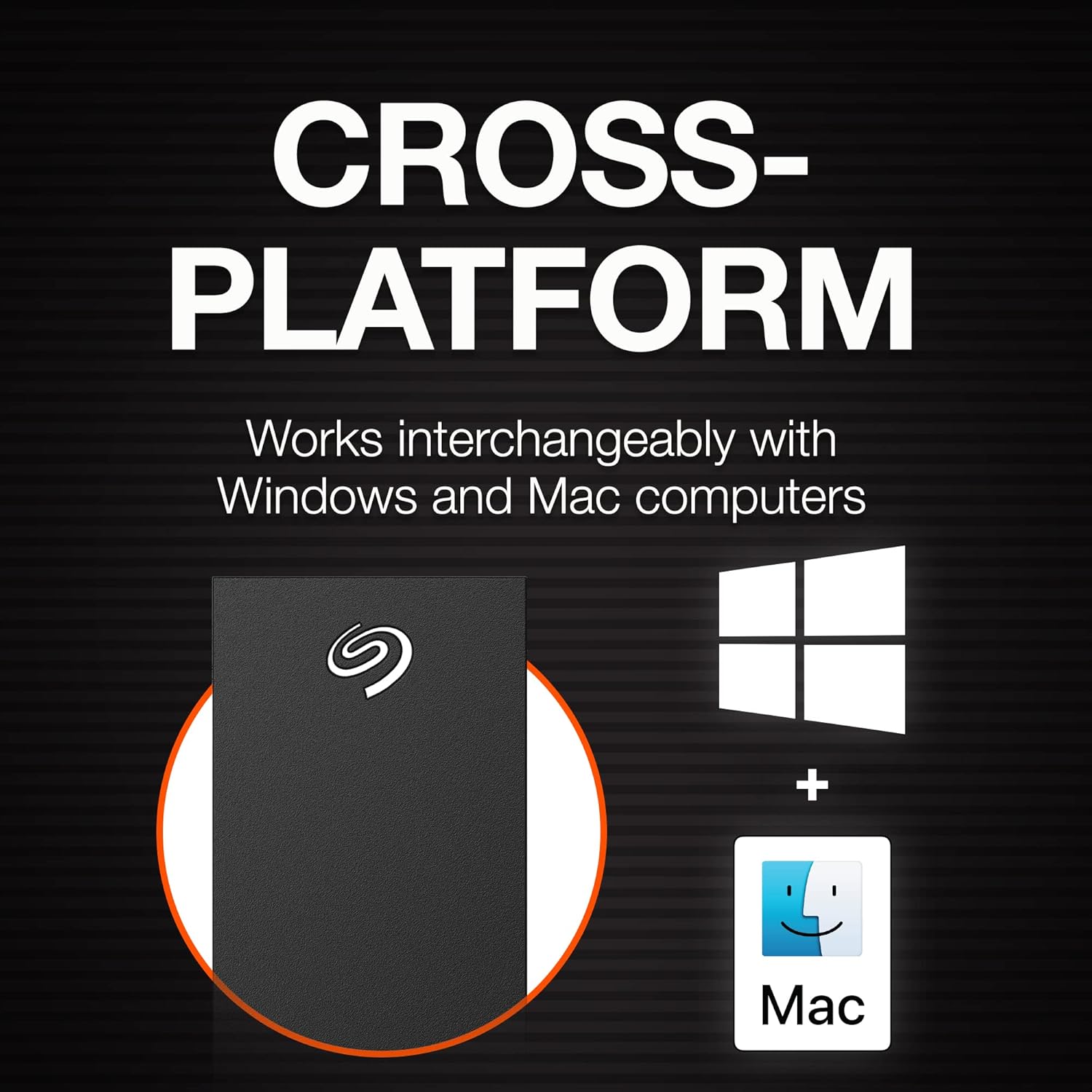 Seagate One Touch Hub 18TB External Hard Drive Desktop HDD – USB-C and USB 3.0 port, for Computer ,Workstation PC Laptop Mac (STLC18000400) - Image 5