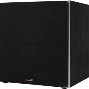 Polk Audio PSW10 10″ Powered Subwoofer Home Audio – Power Port Tech, Up to 100 Watts, Big Bass in Compact Design, Easy Setup with Home Theater, Timbre-Matched with Monitor & T-Series Polk Speakers