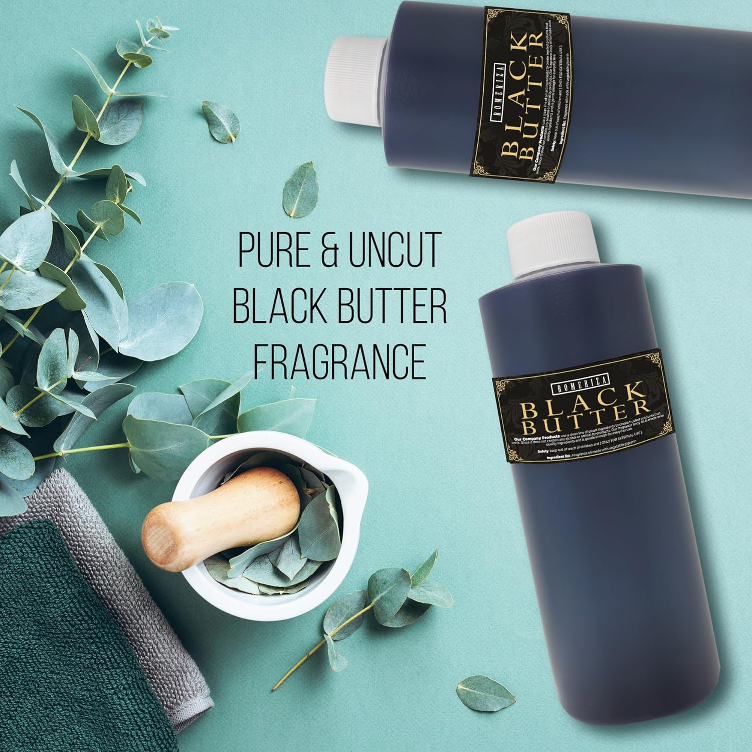 Perfume Black Butter Body Oil Scented Fragrance - Black Butter Oil Fragrance for Men - Body Long Lasting Perfume Oil -Uncut Scented Body Oil - 4 Oz (Pack of 1) - Image 5