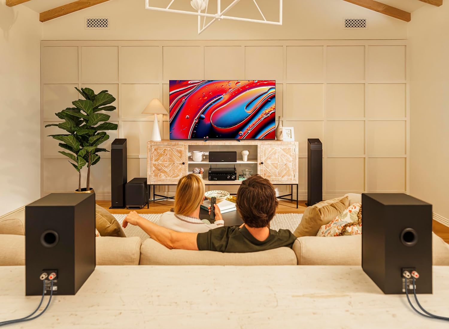 Sony CS Speakers, SS-CS5M2 3-Way 3-Driver Hi-res Bookshelf Speakers (Pair), 2025 Model - Image 5