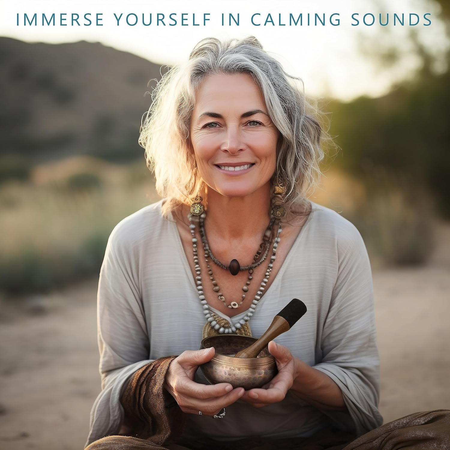 Tibetan Singing Bowl Set with Case – Authentic Plain Design – Meditation Bowl & Sound Bowl with Cushion, Mallet & Guide – Ancient Himalayan Meditation Tools – Vibrational Healing Instruments - Image 7