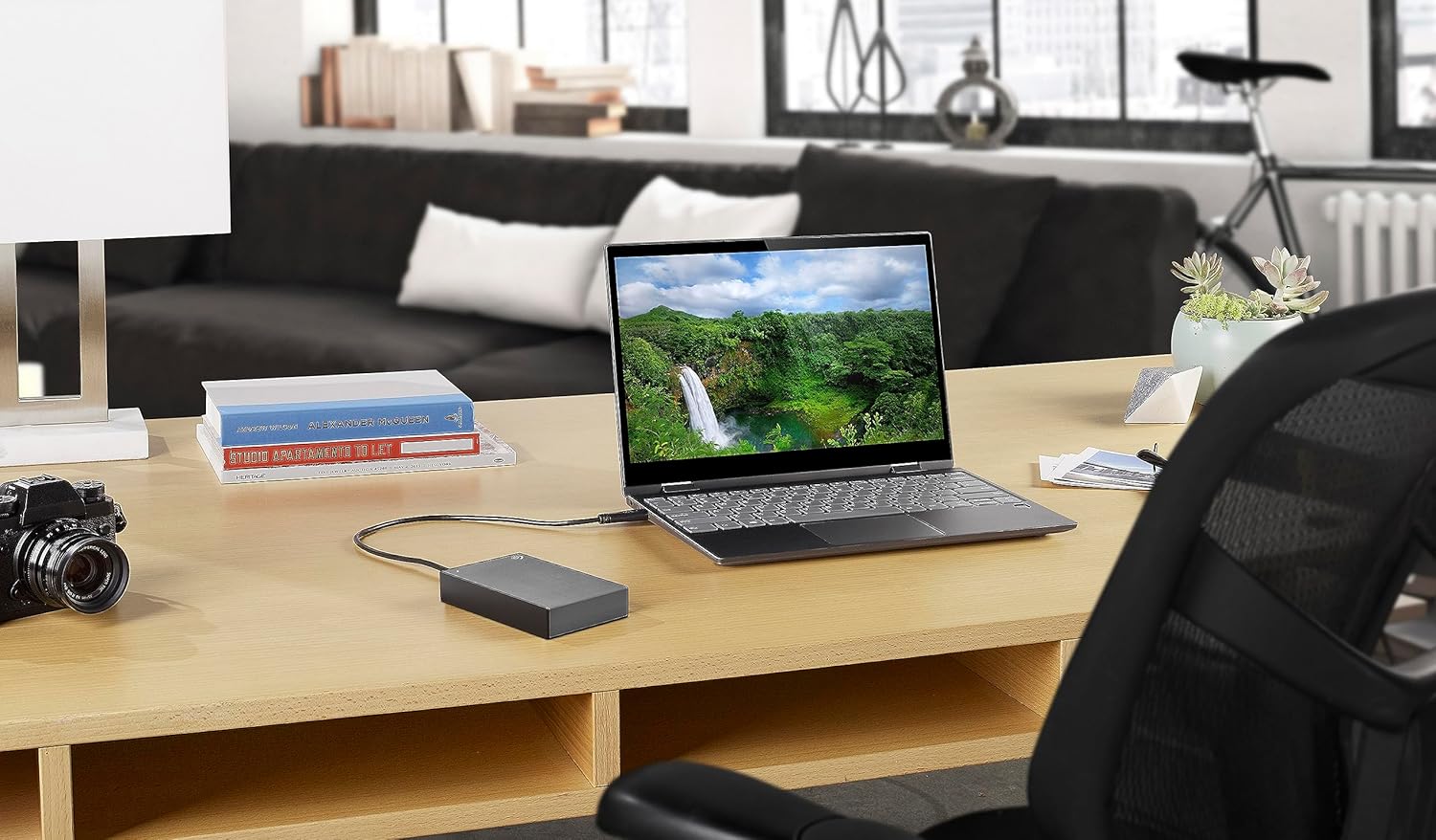 Seagate One Touch, 5TB, Portable External Hard Drive, PC Notebook & Mac USB 3.0, Space Grey, 1 Year Mylio Create, 4 mo Adobe CC Photography, Amazon Excl. (STKB5000405) - Image 10