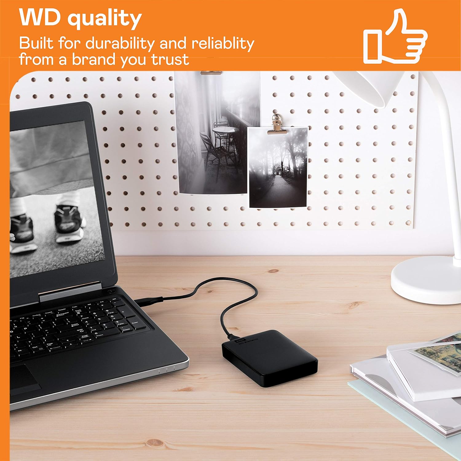 WD 3TB Elements Portable External Hard Drive, USB 3.0, Compatible with PC, Mac, PS4 & Xbox - WDBU6Y0030BBK-WESN - Image 8