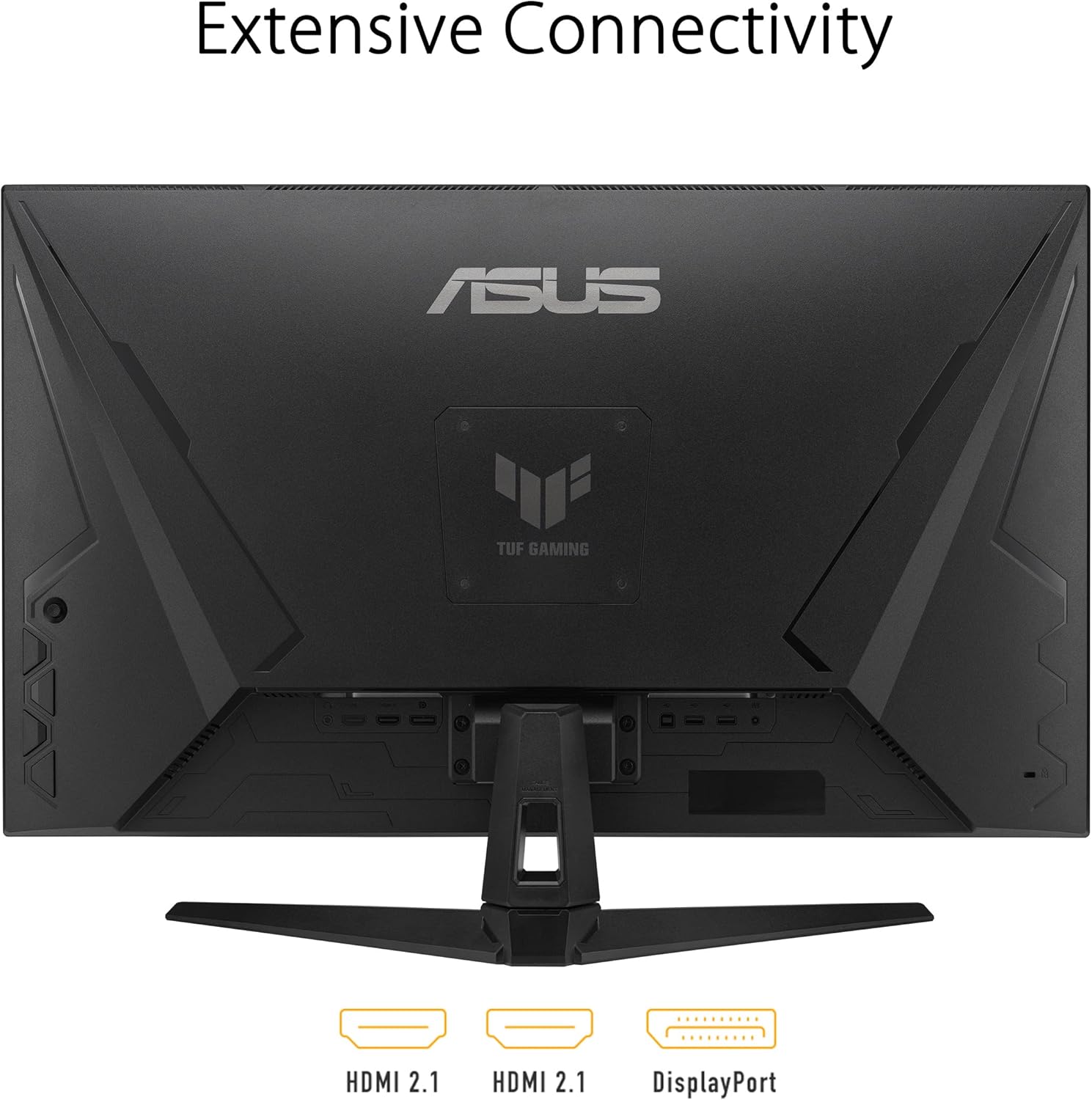 ASUS TUF Gaming 32” (31.5” viewable) 4K HDR DSC Gaming Monitor (VG32UQA1A) - UHD (3840 x 2160), 160Hz, 1ms, Extreme Low Motion Blur Sync, Freesync Premium, HDMI2.1, Speakers, 120% sRGB, DisplayHDR 400 - Image 6