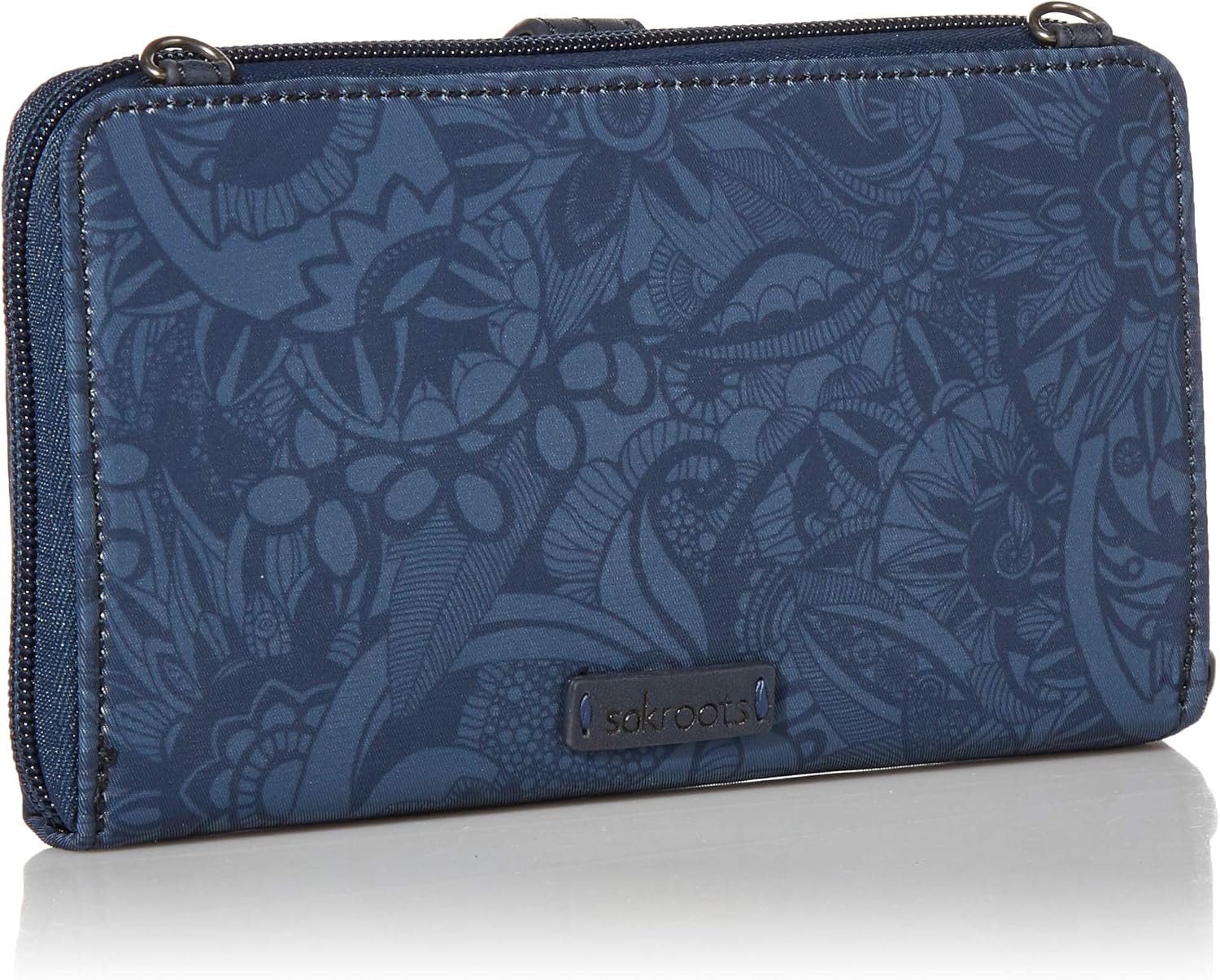 Sakroots Artist Circle Smartphone Crossbody in Eco Twill, Detachable Wristlet Strap - Image 2