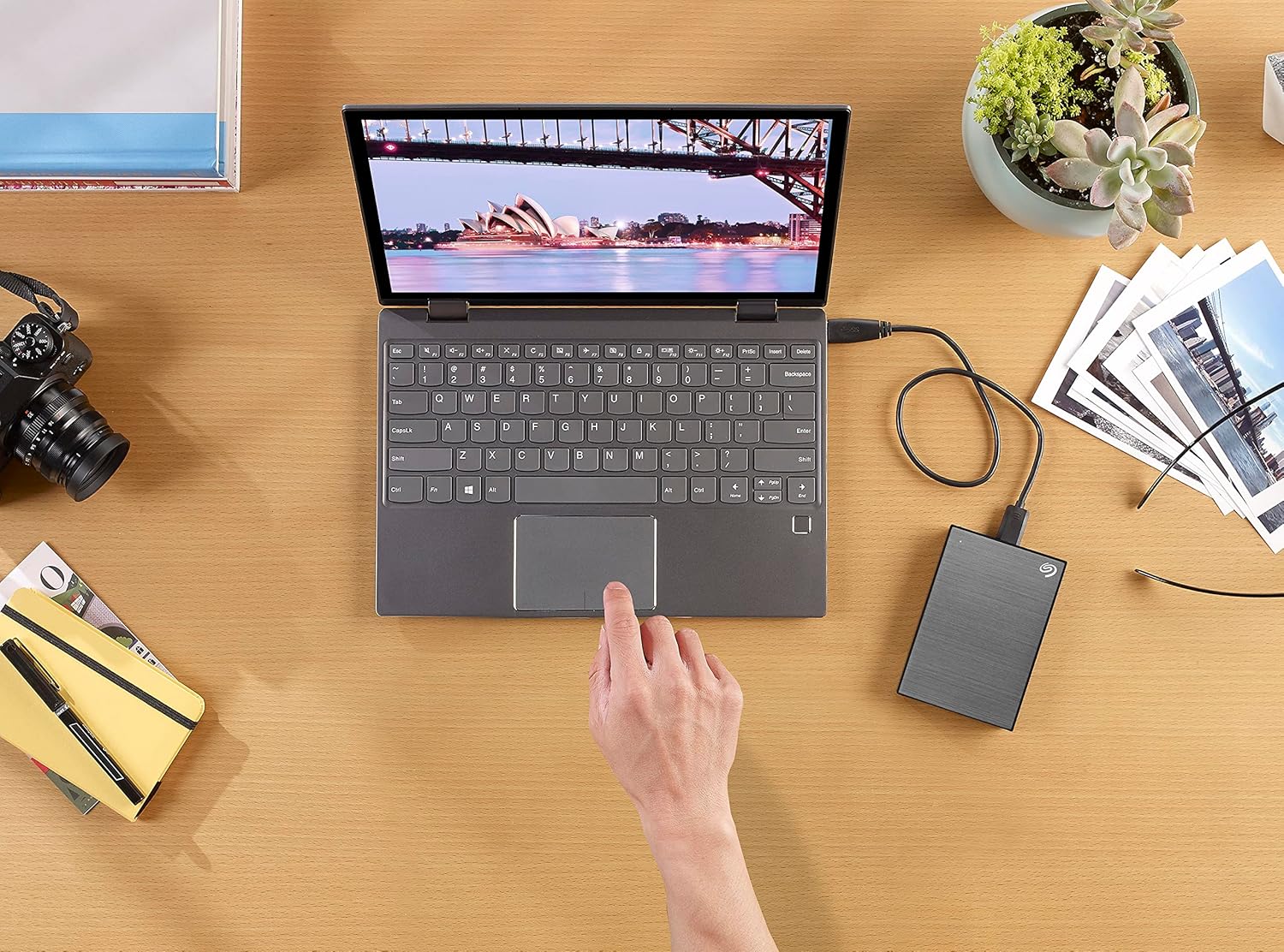 Seagate One Touch, 5TB, Portable External Hard Drive, PC Notebook & Mac USB 3.0, Space Grey, 1 Year Mylio Create, 4 mo Adobe CC Photography, Amazon Excl. (STKB5000405) - Image 8